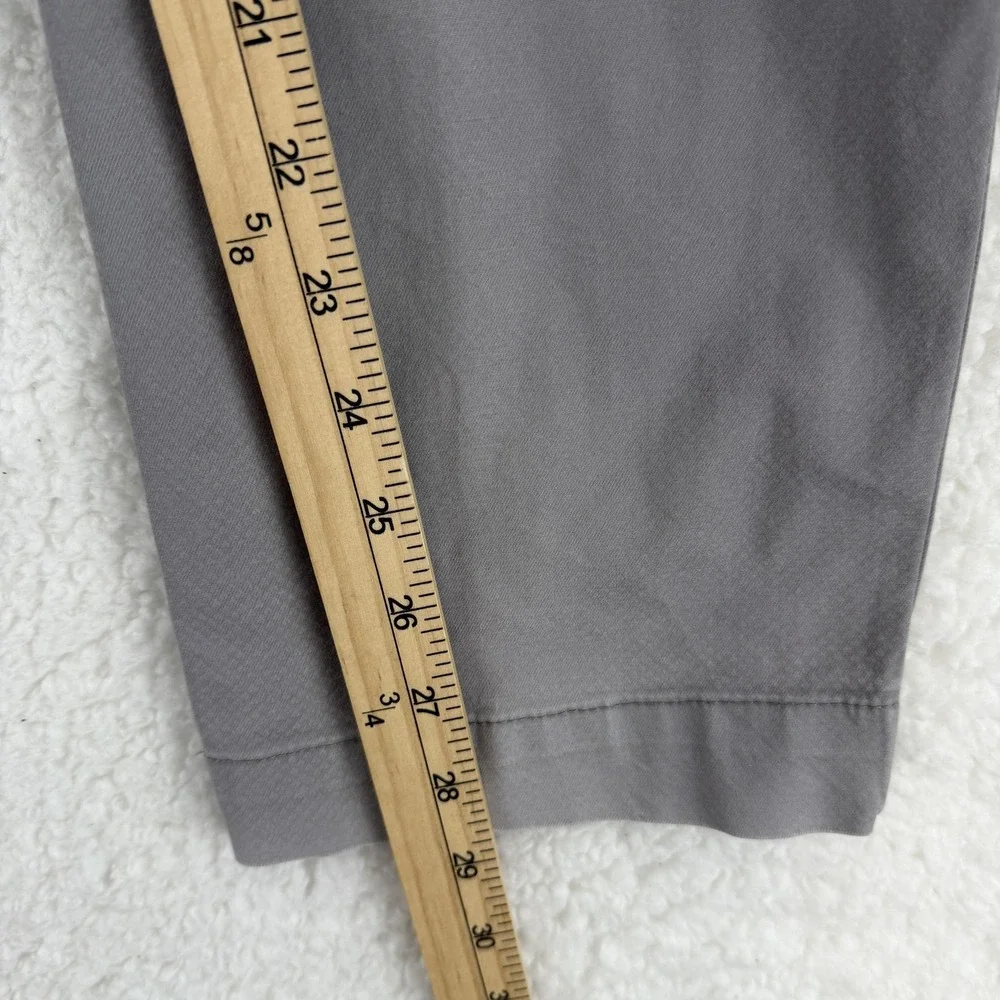 Banana‎ Republic Chino Pants Mens 31x30 Gray Aiden Slim Straight Casual